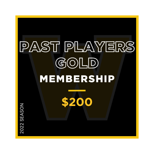 2022 Past Players & Officials Gold Membership