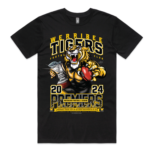 Werribee FC 2024 Premiers Tee