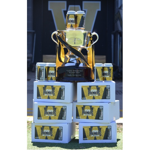 Custom-Made Souvenir Werribee FC 2024 Premiership Beers - CASE OF 16