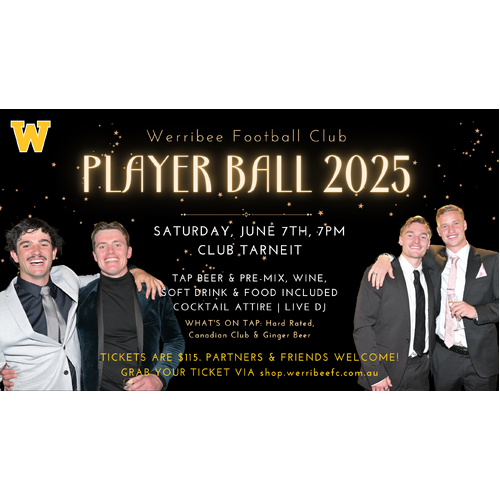 Werribee FC 2025 Player Ball