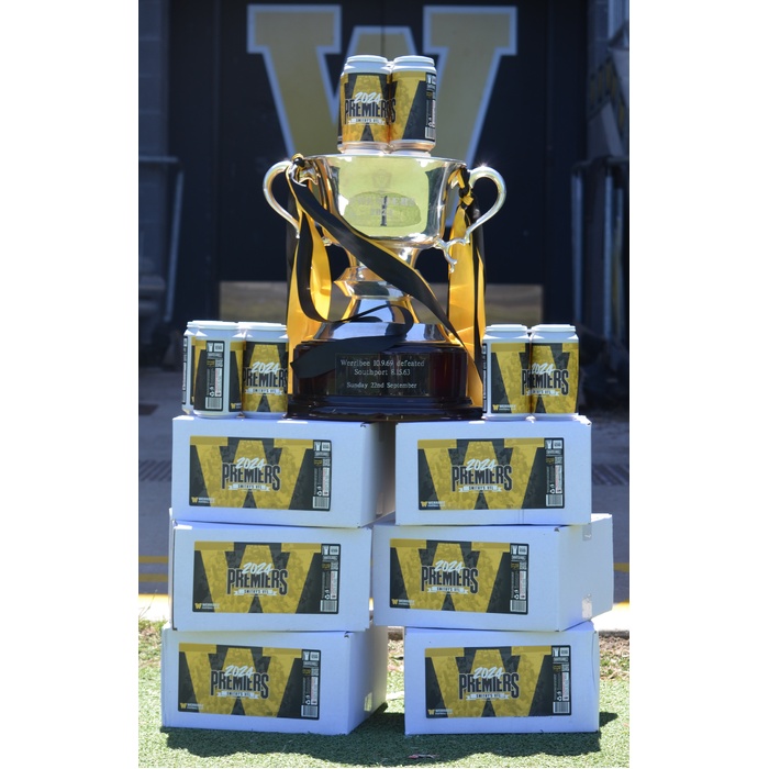 Custom-Made Souvenir Werribee FC 2024 Premiership Beers - CASE OF 16